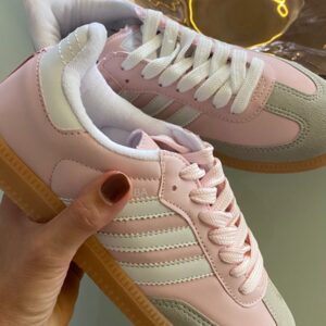 Tenis Samba Rosa Bebê