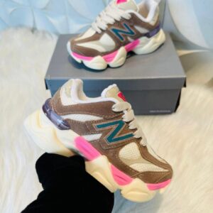 Tenis New Infantil Bege Rosa