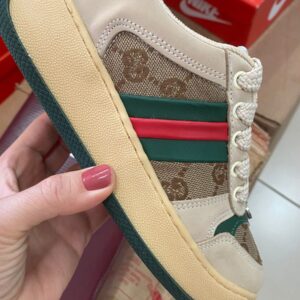 Tenis Gucci  Screener Verde