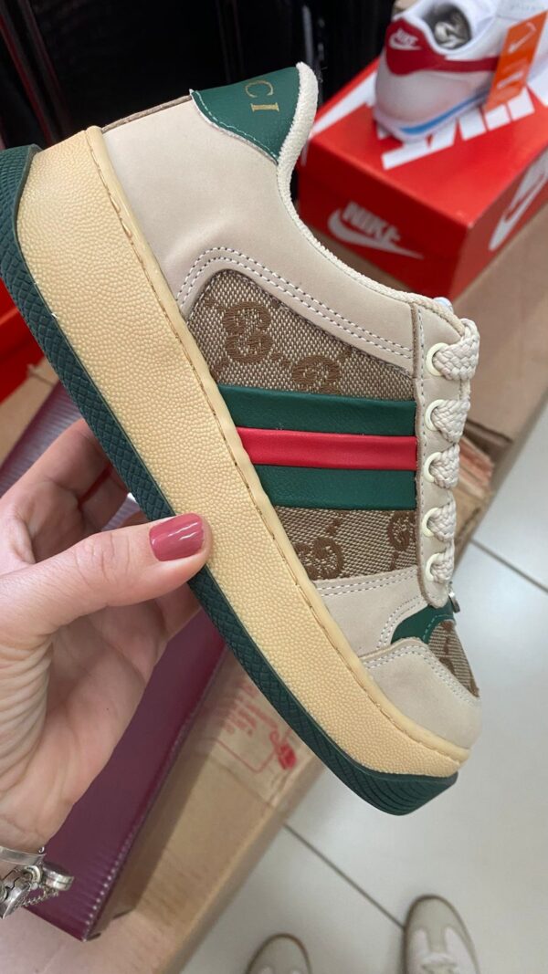 Tenis Gucci  Screener Verde
