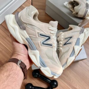 Tenis New 9060 Bege Claro