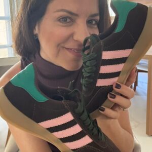 Samba Marrom com Verde