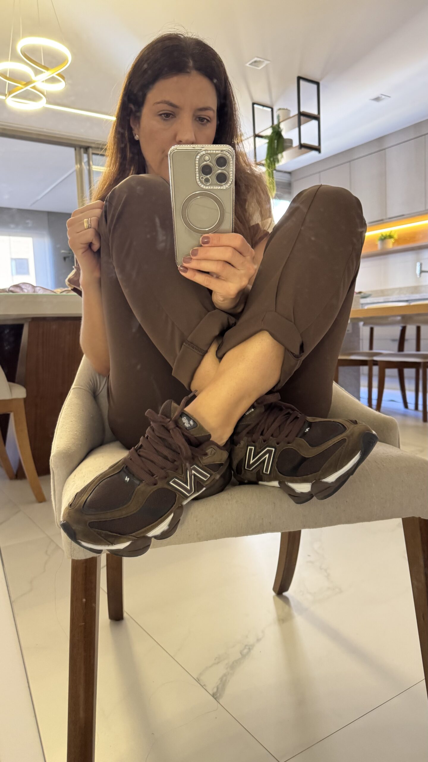 Tenis New 9060 Marrom – Dani Lavie
