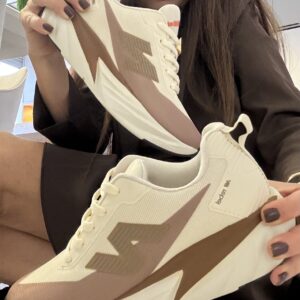 Tenis New Full Cell 550 Bege Marrom