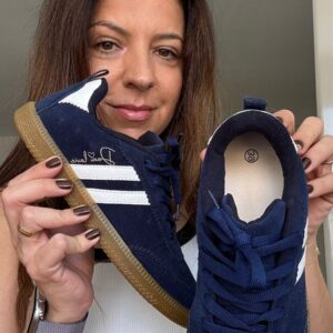 Tenis Dani Lavie duas listras  Azul Marinho