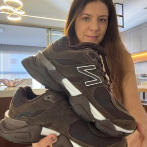 Tenis New 9060 Marrom