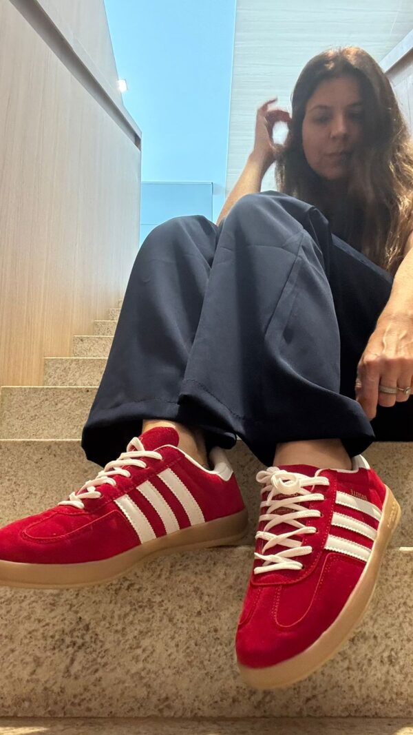 Tenis Feminino Sam Gazelle Vermelho