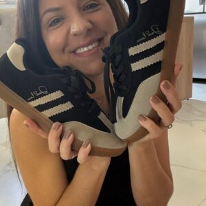 Tenis Dani Lavie Preto/Cinza de Camurça