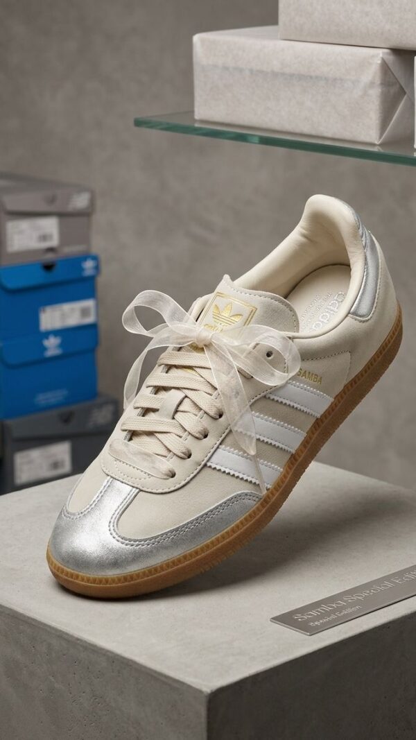 Tenis Feminino Sam Bege com Prata