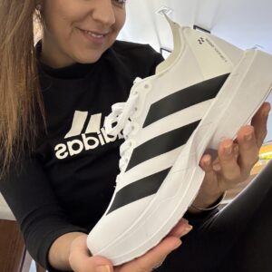 Tenis Adizero EVO SL Branco com Preto