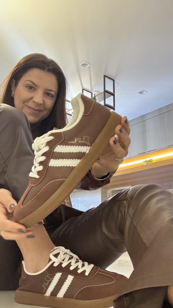Tenis Feminino Dani 127 Marrom
