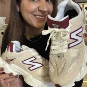 New 9060 Bege com Marsala