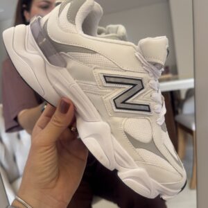 Tênis New 9060 Branco Cinza