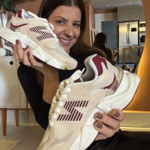New 9060 Bege com Marsala