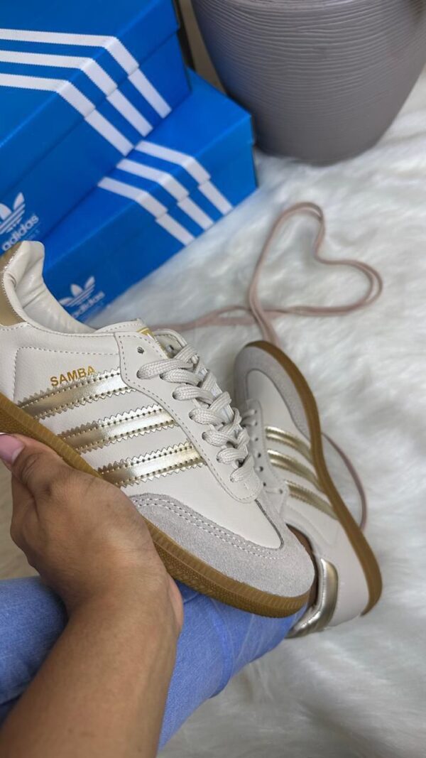 Tenis Feminino Sam Off com Dourado
