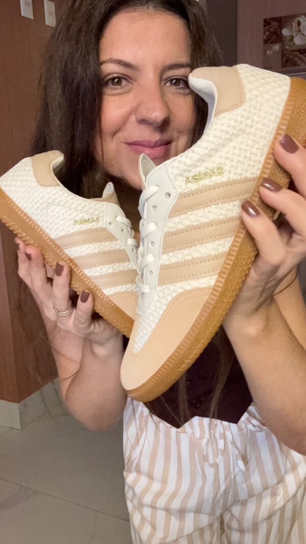 Tenis Sam de Croche Off com Bege